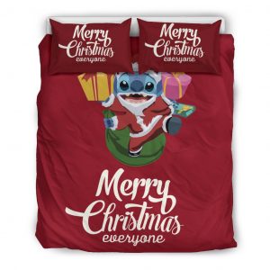 Stitch Christmas 2226 Duvet Cover and Pillowcase Set Bedding Set