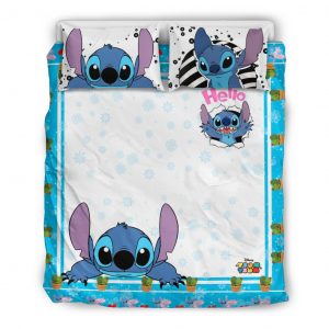 Stitch Christmas 2227 Duvet Cover and Pillowcase Set Bedding Set