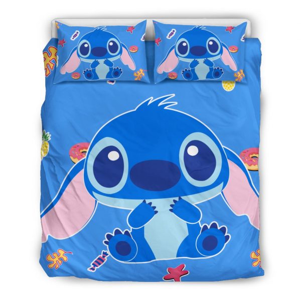 Stitch Disney 2226 Duvet Cover and Pillowcase Set Bedding Set