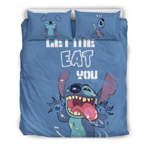 Stitch Disney Duvet Cover and Pillowcase Set Bedding Set