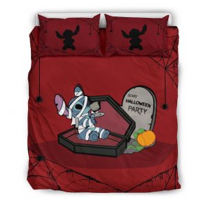 Stitch Halloween 2226 Duvet Cover and Pillowcase Set Bedding Set