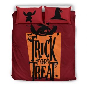 Stitch Trick Or Treat 2 Duvet Cover and Pillowcase Set Bedding Set