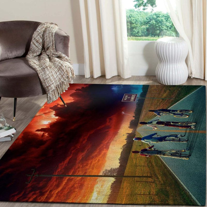 Stranger Things Halloween Living Room Rug Carpet 3