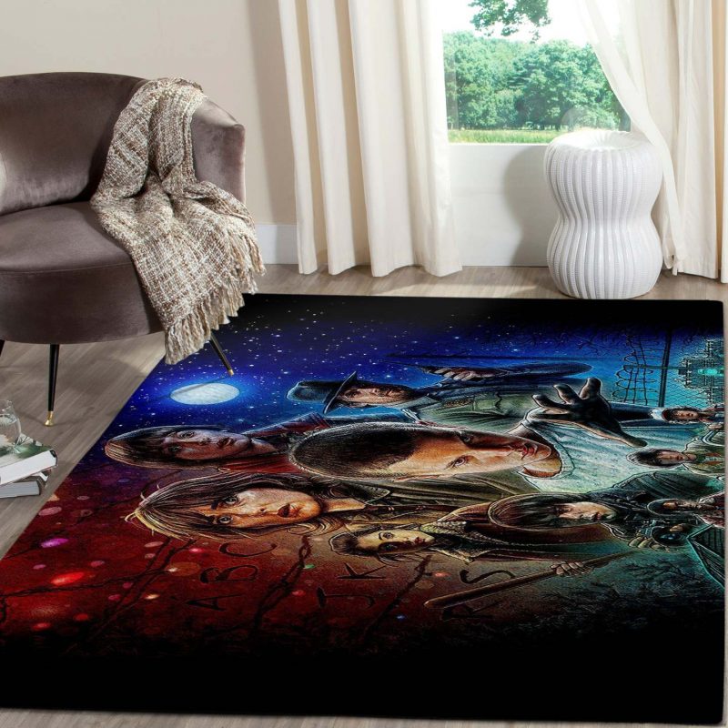 Stranger Things Halloween Living Room Rug Carpet 5