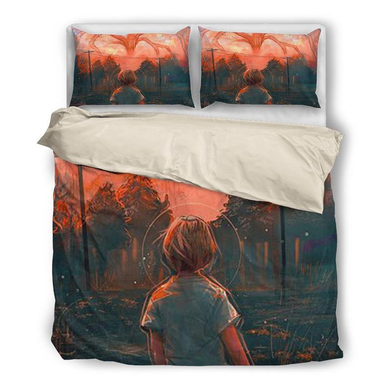 Stranger Things Season 2 Duvet Cover and Pillowcase Set Bedding Set 151