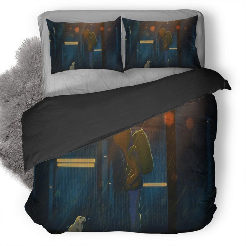 Stray Dogs 3F Duvet Cover and Pillowcase Set Bedding Set