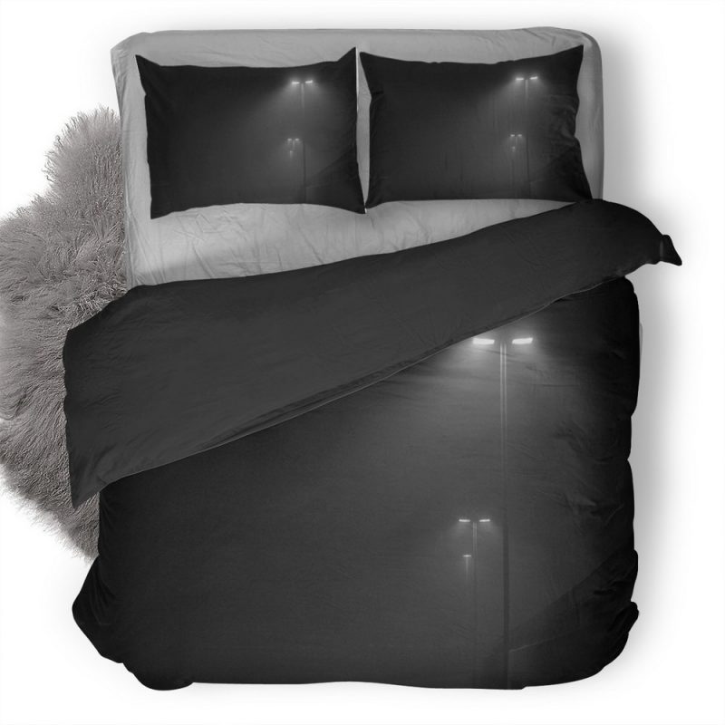 Street Light Duvet Cover and Pillowcase Set Bedding Set