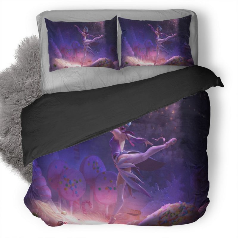 Sugar Plum Fairy Fan Art Rr Duvet Cover and Pillowcase Set Bedding Set