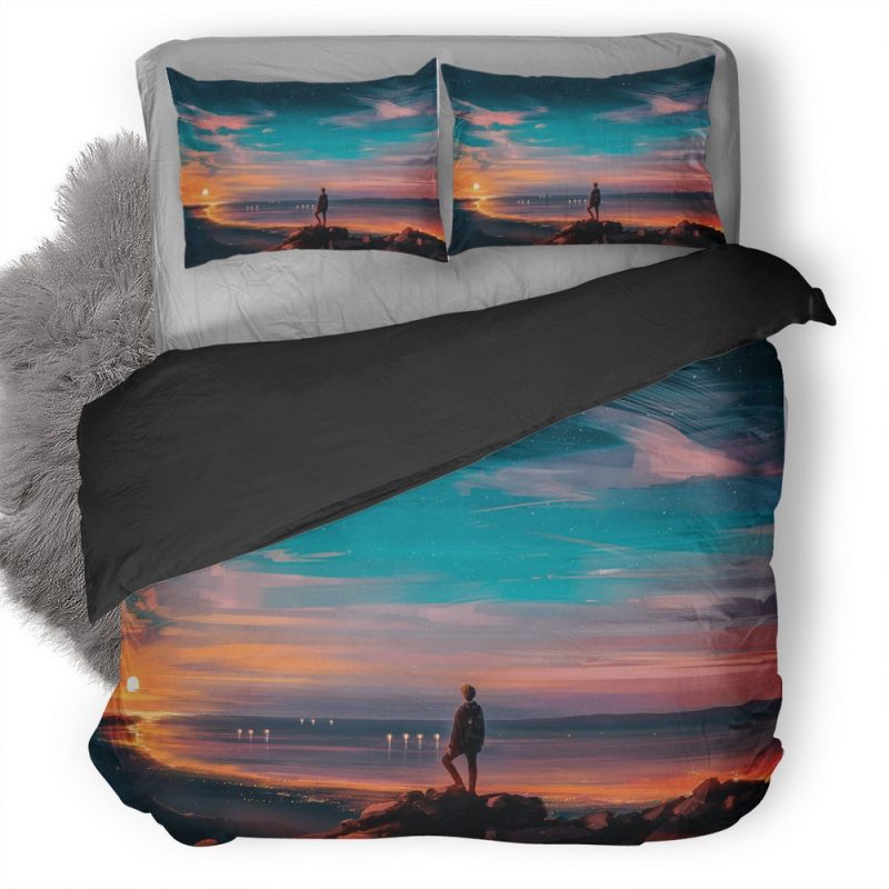 Suicide Sheep Ir Duvet Cover and Pillowcase Set Bedding Set