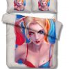 Suicide Squad Cartoon Harley Quinn 2220 Duvet Cover and Pillowcase Set Bedding Set