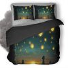 Sun Lanterns Kb Duvet Cover and Pillowcase Set Bedding Set