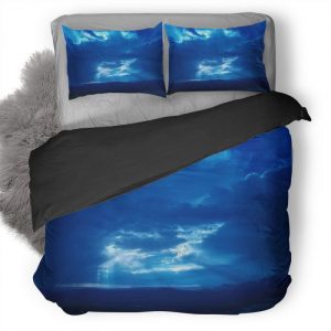 Sun Sky Clouds Landscape T2 Duvet Cover and Pillowcase Set Bedding Set