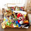 Super Mario 2216 Duvet Cover and Pillowcase Set Bedding Set