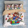 Super Mario Odyssey Duvet Cover and Pillowcase Set Bedding Set 644