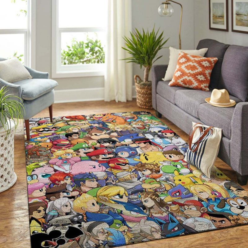 Super MarioLiving Room Rugs Carpet