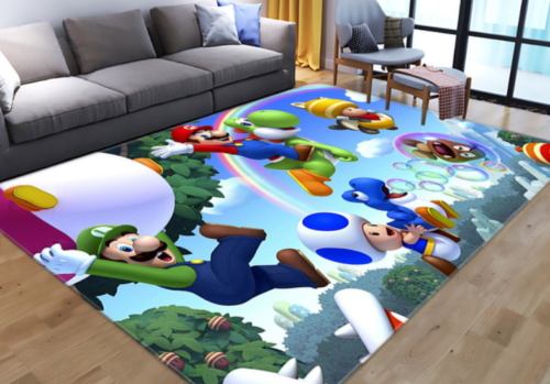 Super mario Carpet Living Room Rugs 10