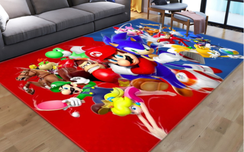 Super mario Carpet Living Room Rugs 2