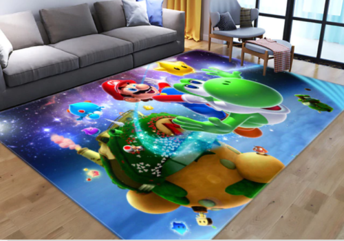 Super mario Carpet Living Room Rugs 3