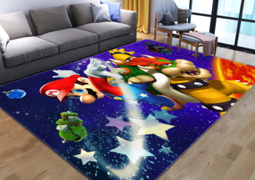 Super mario Carpet Living Room Rugs 4