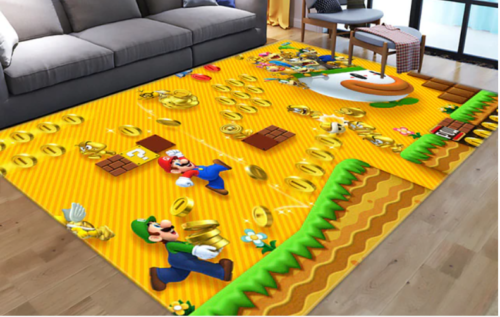 Super mario Carpet Living Room Rugs 8