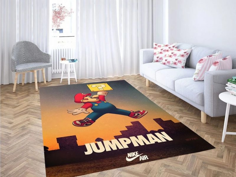 Super mario wallpaper carpet living room rugs