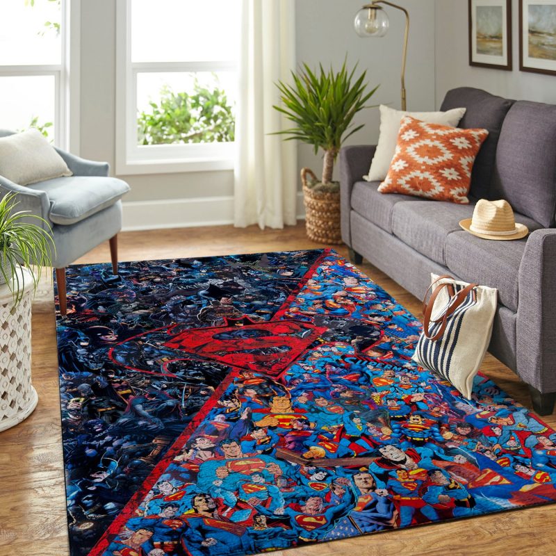 Superman Living Room Rugs Carpet 3