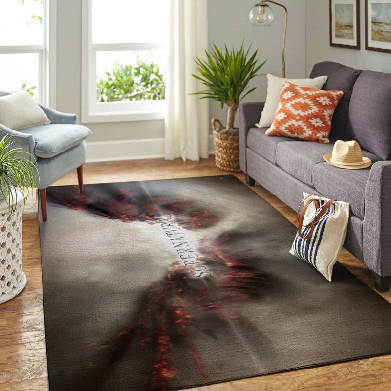 Supernatural Halloween Living Room Rug Carpet 4