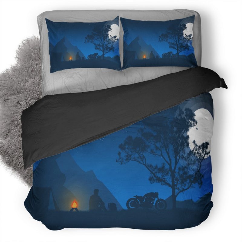 Survival In Midnight Cq Duvet Cover and Pillowcase Set Bedding Set