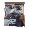 Sylvester Williams North Carolina Detroit Lions Nfl? Duvet Cover and Pillowcase Set Bedding Set