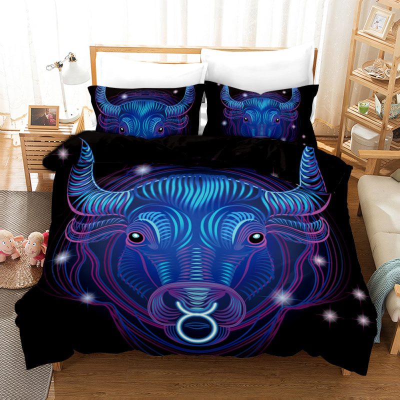 Taurus Duvet Cover and Pillowcase Set Bedding Set