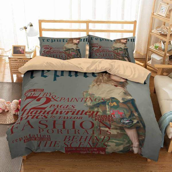 Taylor Swift Duvet Cover and Pillowcase Set Bedding Set 634