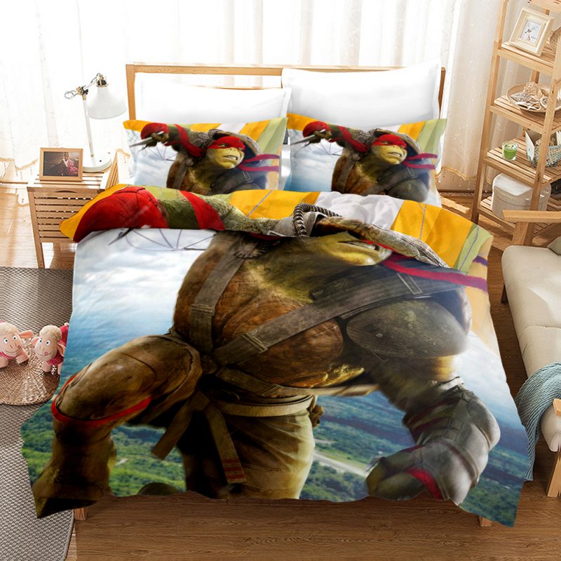 Teenage Mutant Ninja Turtles 1 Duvet Cover and Pillowcase Set Bedding Set