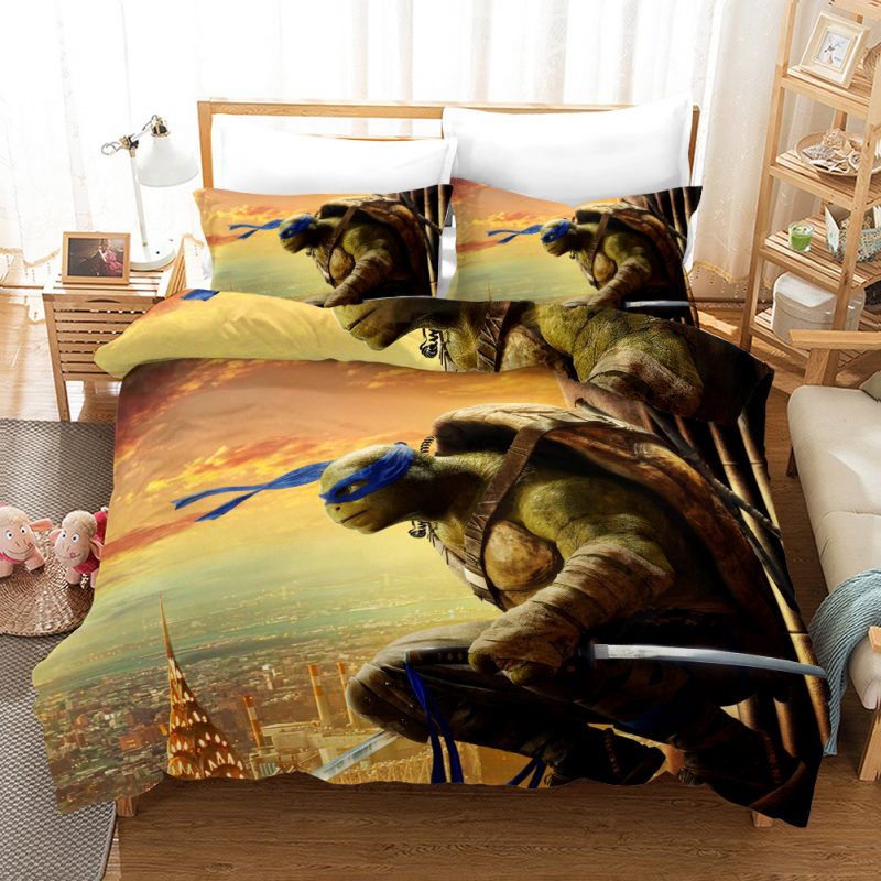 Teenage Mutant Ninja Turtles 6 Duvet Cover and Pillowcase Set Bedding Set