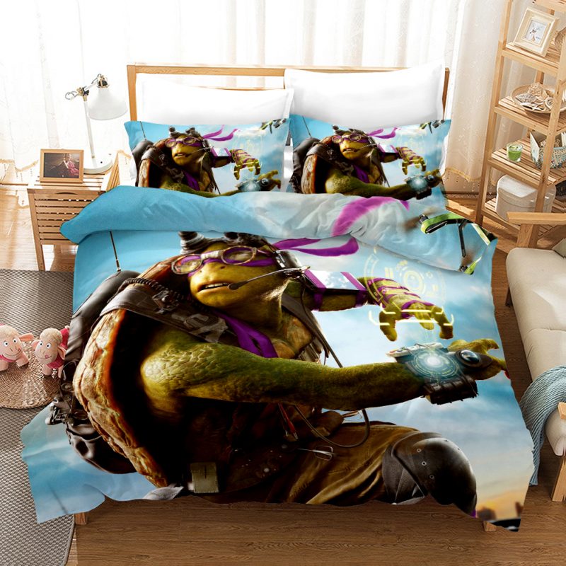 Teenage Mutant Ninja Turtles 7 Duvet Cover and Pillowcase Set Bedding Set