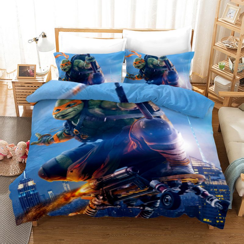 Teenage Mutant Ninja Turtles 8 Duvet Cover and Pillowcase Set Bedding Set