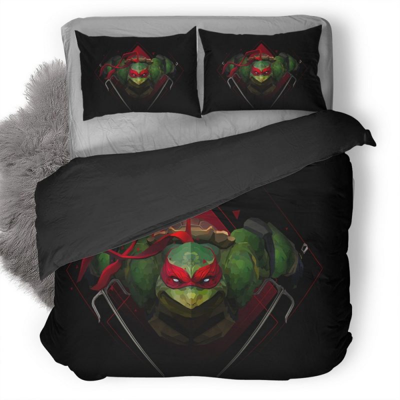 Teenage Mutant Ninja Turtles Minimalism 8E Duvet Cover and Pillowcase Set Bedding Set