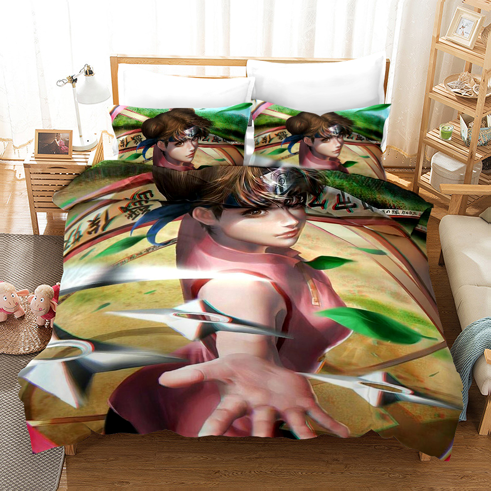 Tenten Duvet Cover and Pillowcase Set Bedding Set