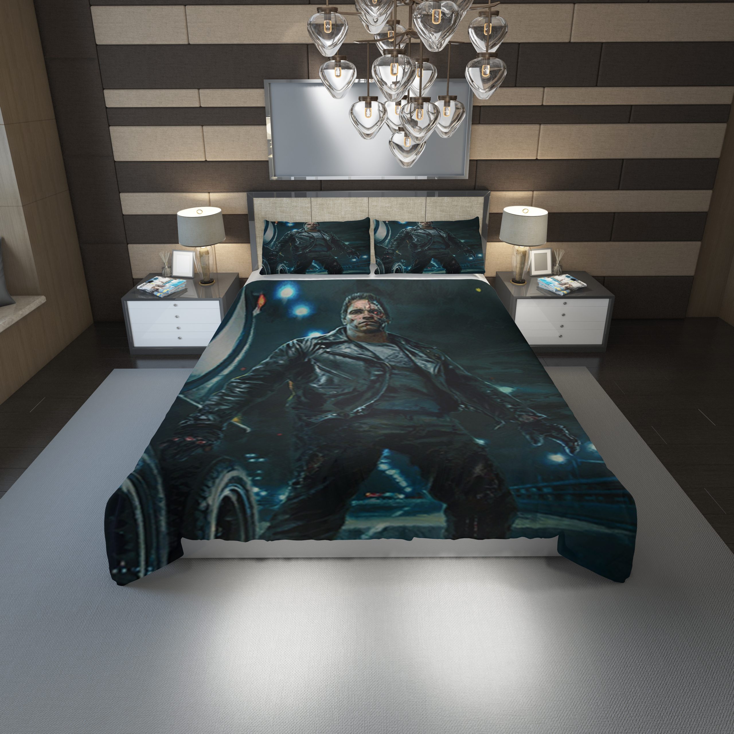 Terminator Dark Fate 17 Duvet Cover and Pillowcase Set Bedding Set