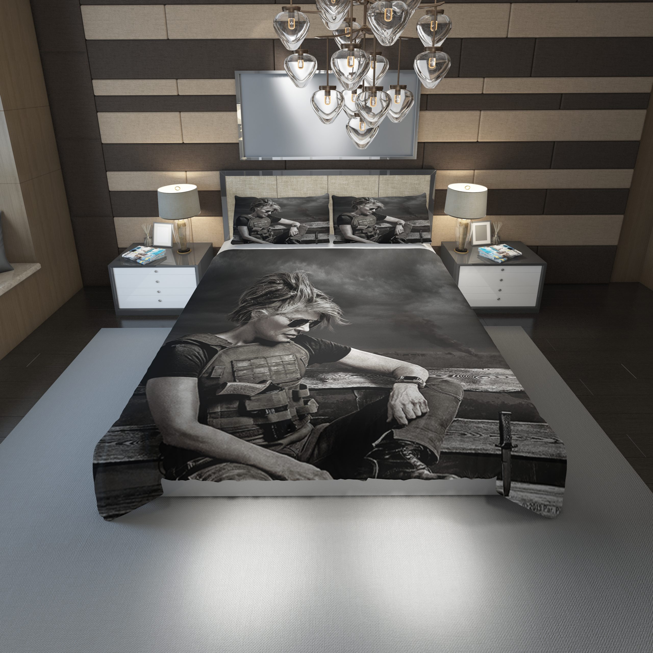 Terminator Dark Fate 29 Duvet Cover and Pillowcase Set Bedding Set