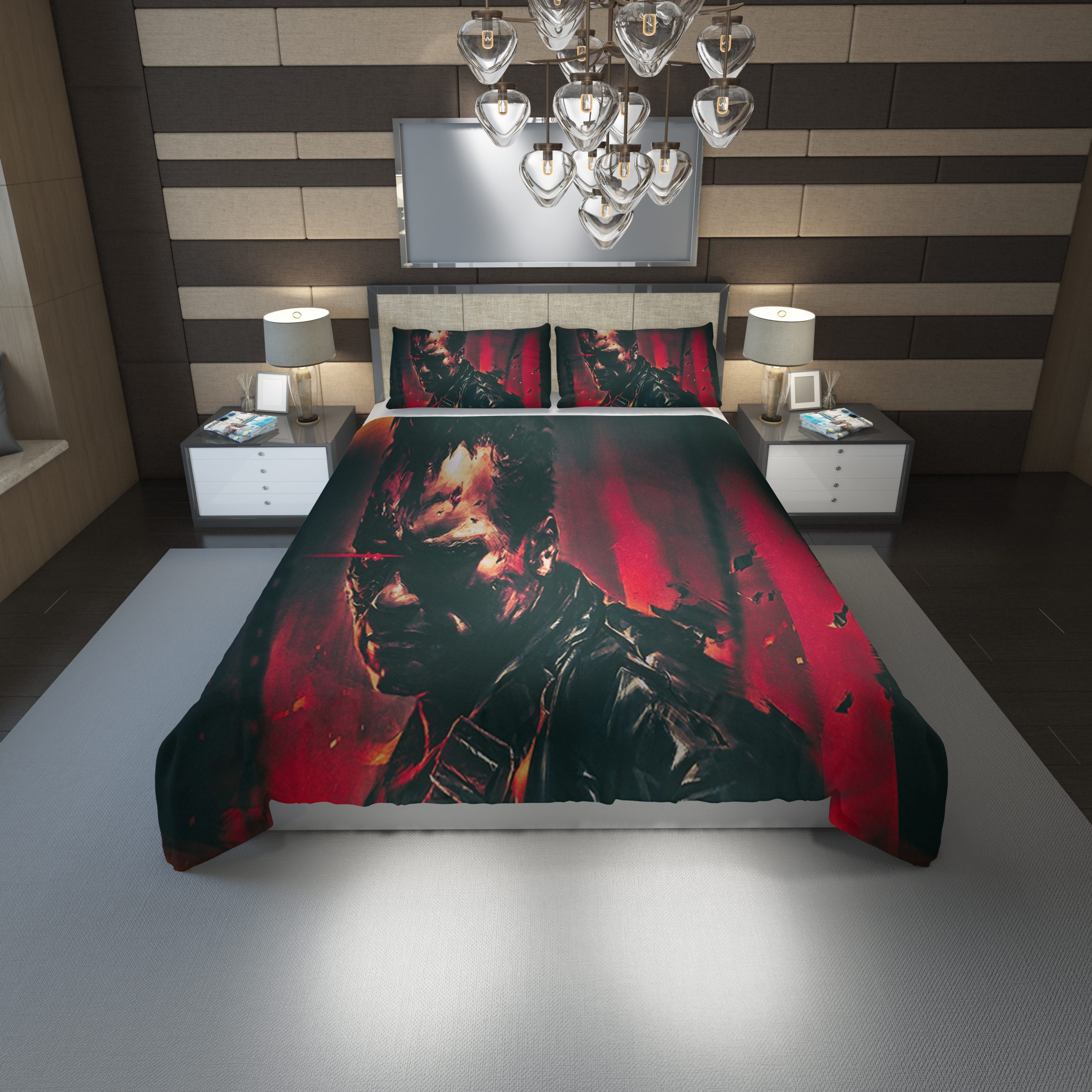 Terminator Dark Fate 31 Duvet Cover and Pillowcase Set Bedding Set