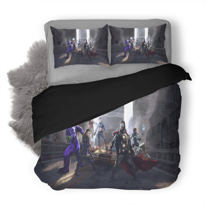 The Avenger Duvet Cover and Pillowcase Set Bedding Set