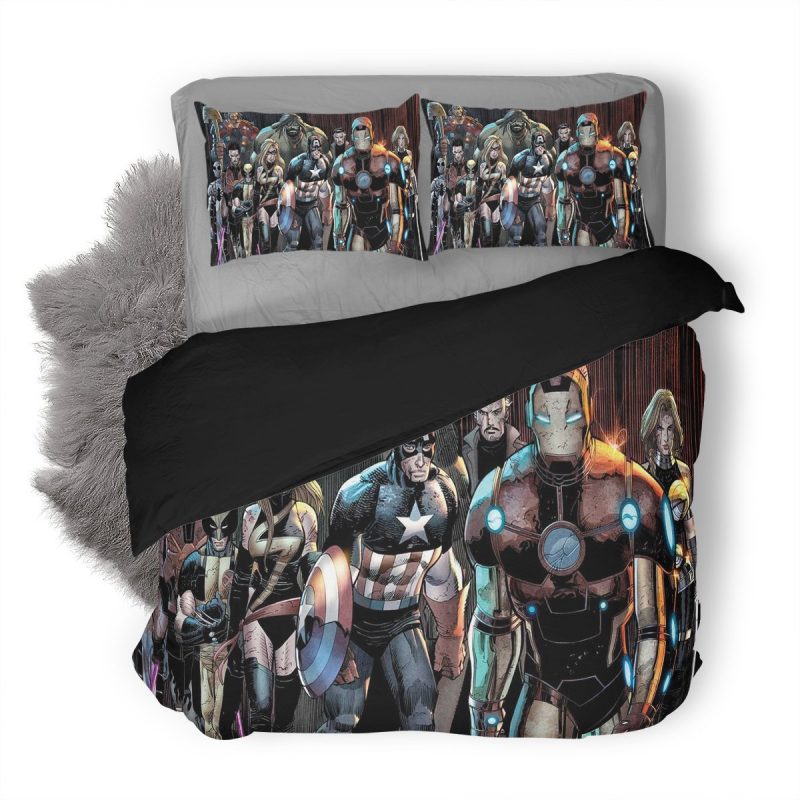 The Avengers 2 Duvet Cover and Pillowcase Set Bedding Set