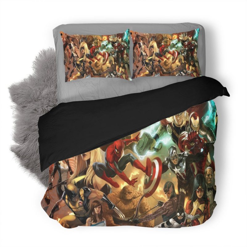 The Avengers 3 Duvet Cover and Pillowcase Set Bedding Set