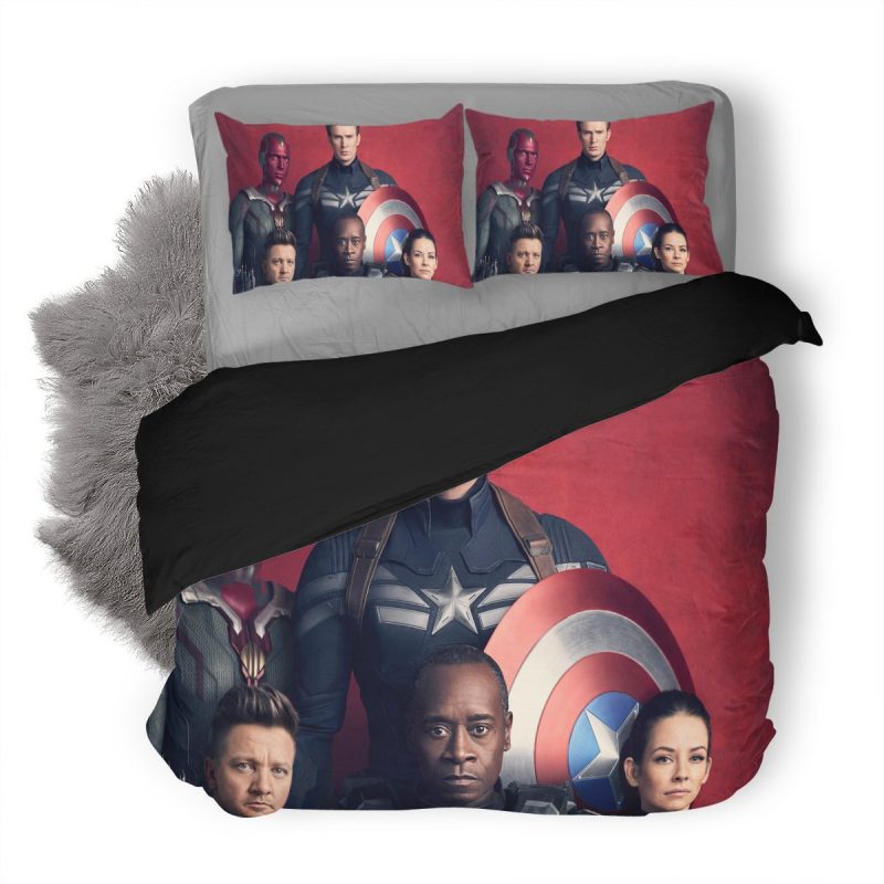 The Avengers 4 Duvet Cover and Pillowcase Set Bedding Set