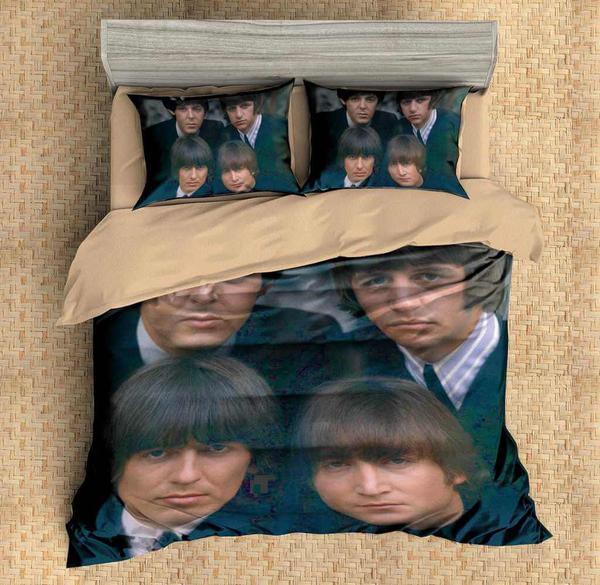 The Beatles Duvet Cover and Pillowcase Set Bedding Set 631