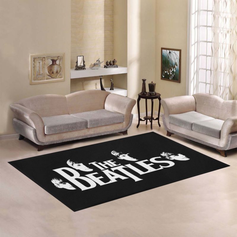 The Beatles Rock Band Living Room Rug Carpet