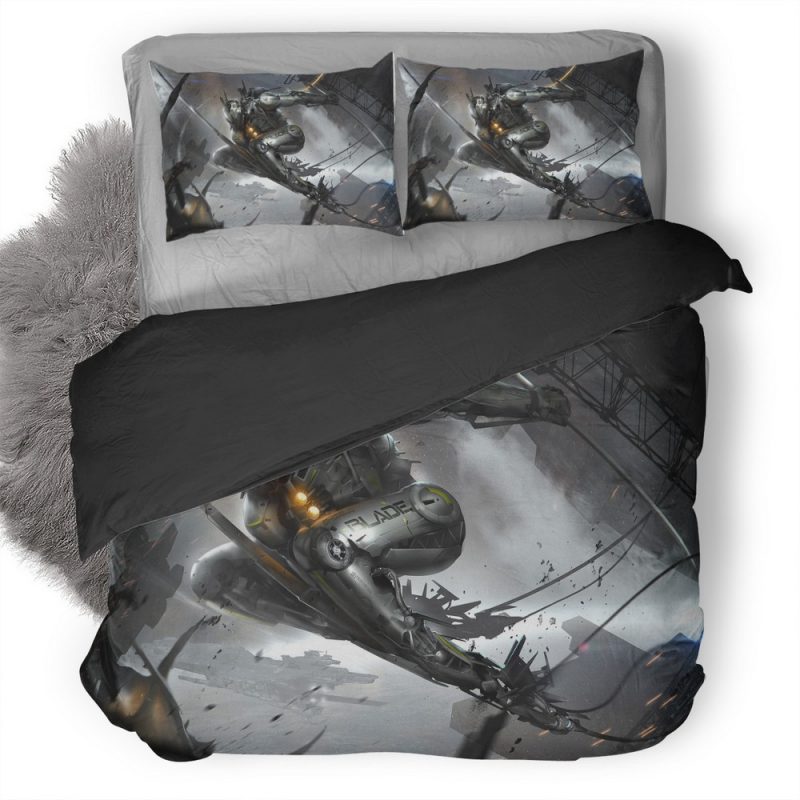 The Blade Concept Robot Humandriod Art Character Design Spaceshi T6 Duvet Cover and Pillowcase Set Bedding Set