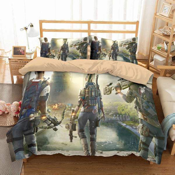 The Division 2 Cove 2 Duvet Cover and Pillowcase Set Bedding Set