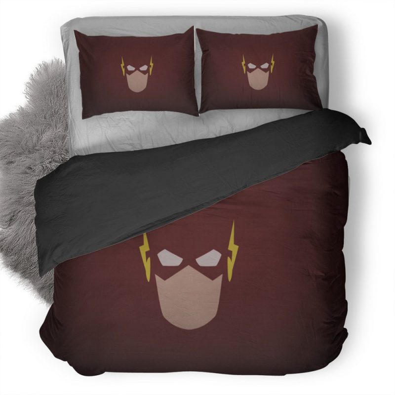 The Flash Minimalism Duvet Cover and Pillowcase Set Bedding Set