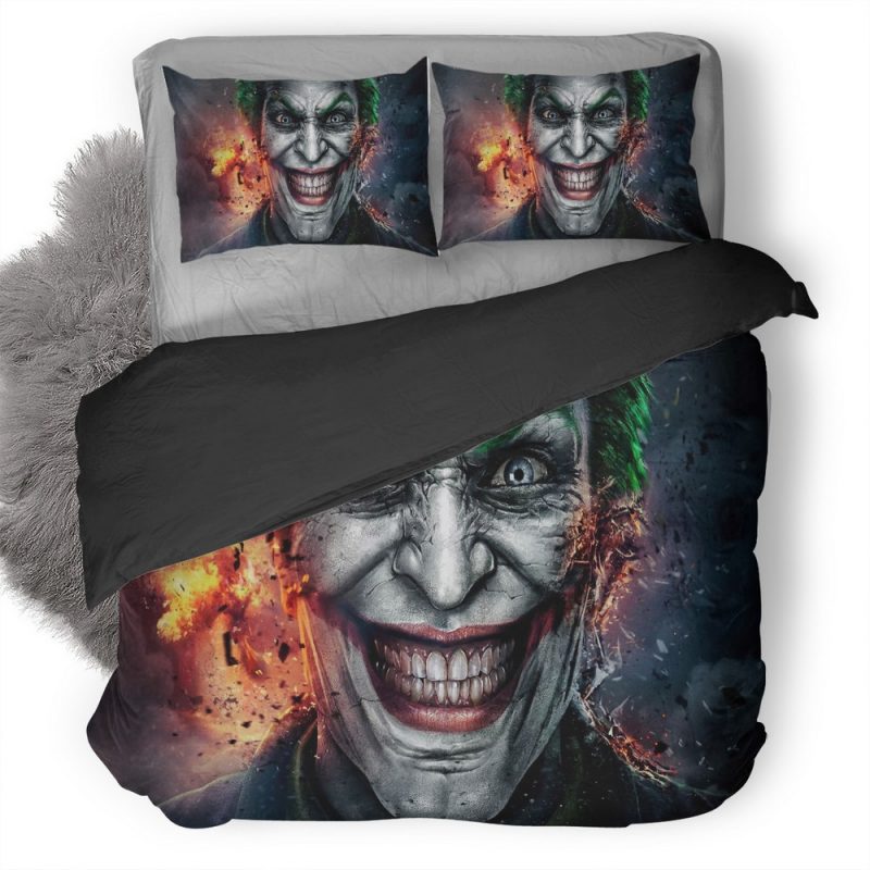 The Joker Fan Art Duvet Cover and Pillowcase Set Bedding Set